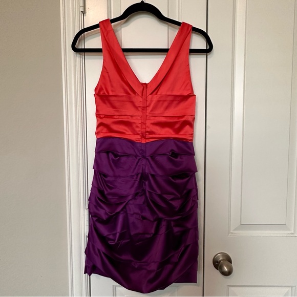 EXPRESS Color Block Cocktail Dress - Picture 4 of 4